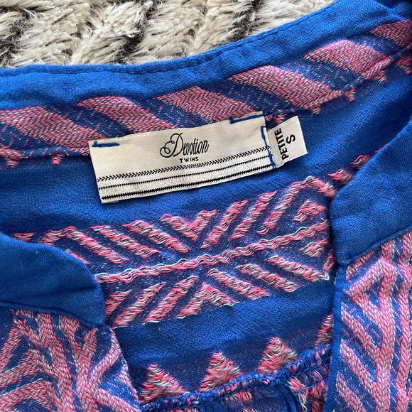 Devotion Twins Embroidered Ella Tunic Dress - Picture 12 of 16